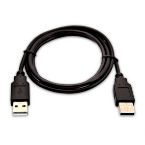 Cavo USB V7 V7USB2AA-01M-1E      USB A Nero