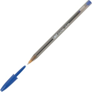 Penna Bic Cristal Large 0,42 mm Azzurro (50 Unità)