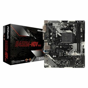 Scheda Madre ASRock B450M-HDV R4.0 AMD AM4 AMD B450 AMD