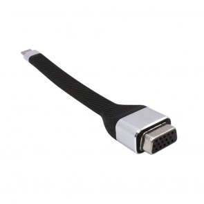 Adattatore USB C con VGA i-Tec C31FLATVGA60HZ       FHD Flessibile Nero