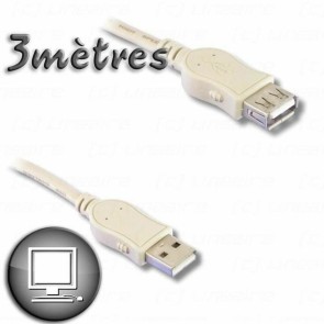 Cavo Prolunga USB Lineaire PCUSB211E 3 m