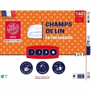 Piumino Letto DODO Champs de Lin 140 x 200 cm Bianco 450 g/m²