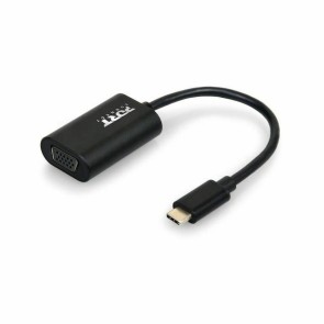 Adattatore USB C con VGA Port Designs 900125 Nero