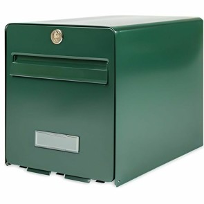 Cassetta della posta Burg-Wachter   Verde acciaio galvanizzato 28 x 36,5 x 31 cm
