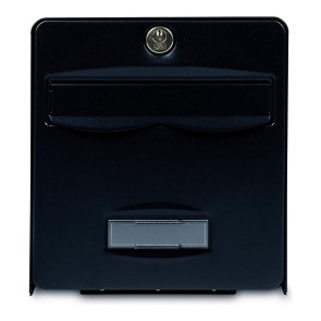 Cassetta della posta Burg-Wachter   Nero Acciaio inossidabile acciaio galvanizzato 36,5 x 28 x 31 cm