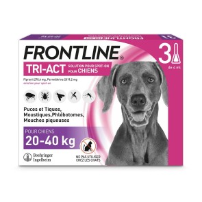 Pipetta per Cani Frontline Tri-Act 20-40 Kg