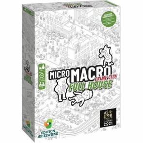 Gioco da Tavolo BKR Bunker Micro Macro 2 Crime City - Full House