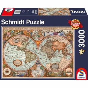 Puzzle Schmidt Spiele Ancient World Map (3000 Pezzi)