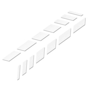 Adesivo per Auto Foliatec FO33941 Bianco (2 Unità)