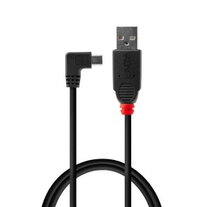 Cavo USB 2.0 A con Mini USB B LINDY 31970 50 cm Nero