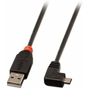 Cavo USB 2.0 A con Micro USB B LINDY 31975 50 cm Nero