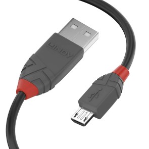 Cavo USB LINDY 36734 Nero 3 m (1 Unità)