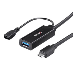 Hub USB LINDY 43344 Nero
