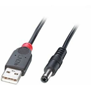 Cavo USB DC LINDY 70267 Nero 1,5 m (1 Unità)