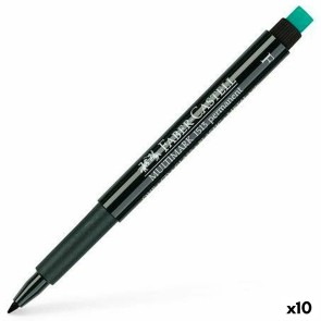 Marcatore permanente Faber-Castell Multimark 1513 F Nero 0,6 mm (10 Unità)