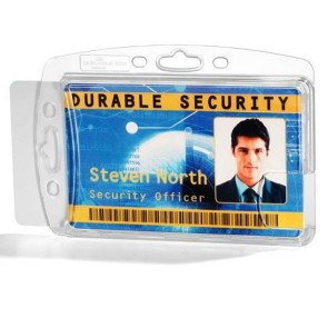 Custodia per Carta d'Identità Durable Trasparente Plastica 5,4 x 8,7 cm 10 Unità