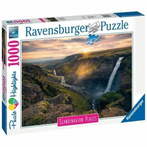 Puzzle Ravensburger Iceland: Kirkjuffellsfoss  1000 Pezzi