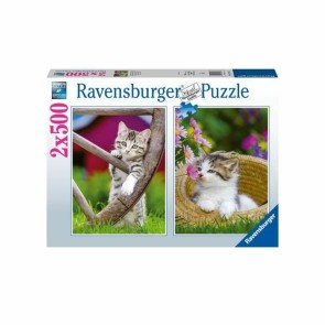 Puzzle Ravensburger Kittens 2 x 500 Pezzi