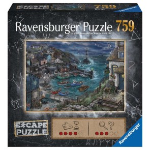 Puzzle Ravensburger 17528 Escape - Treacherous Harbor 759 Pezzi