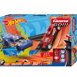Pista da Corsa Carrera-Toys GO!!! Hot Wheels 4.9 4,9 m 2 macchine