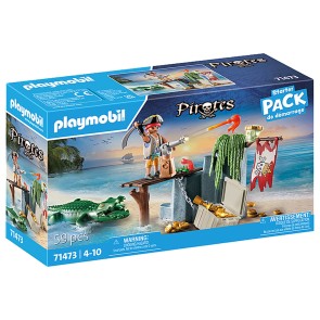 Playset Playmobil Coccodrillo Pirata 59 Pezzi
