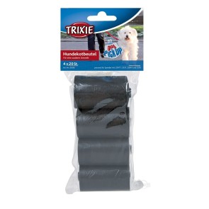 Sacchetto per rifiuti Trixie 80 Unità Nero Plastica (4 Pezzi) (4 Unità)