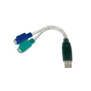 Adattatore PS/2 con USB Digitus DA-70118