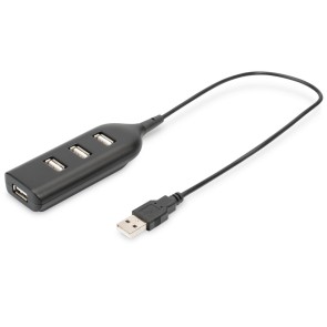 Hub USB Digitus by Assmann AB-50001-1 Nero