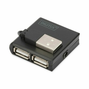 Hub USB Digitus DA-70217 Nero