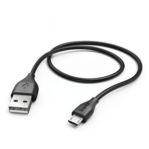 Cavo USB 2.0 A con Micro USB B Hama Technics 00173610 1,4M Nero