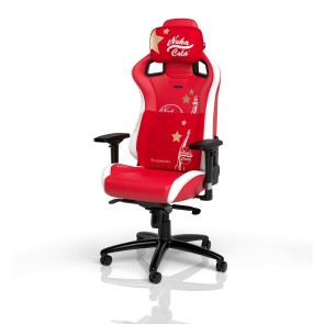 Sedia Gaming Noblechairs Nuka Cola Rosso