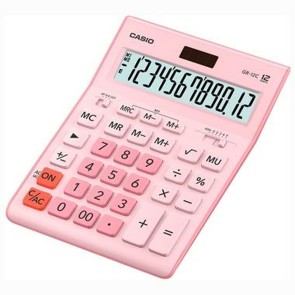 Calcolatrice Casio GR-12C Rosa