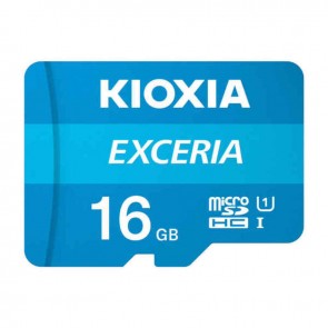 Scheda Di Memoria Micro SD con Adattatore Kioxia Exceria UHS-I Classe 10 Azzurro
