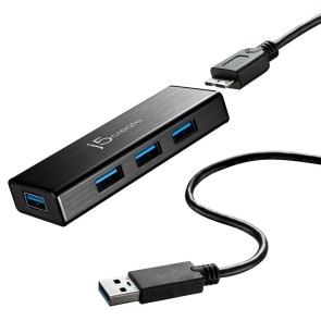Hub USB j5create JUH340-N Nero 3600 W