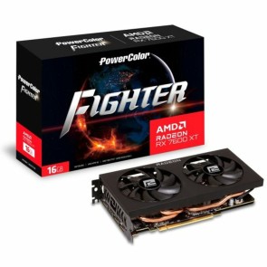 Scheda Grafica Powercolor FIGHTER AMD Radeon RX 7600 XT 16 GB GDDR6