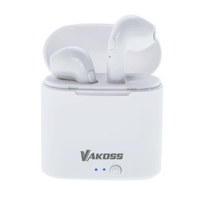 Auricolari in Ear Bluetooth Vakoss SK-832BW Bianco Multicolore