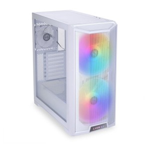 Case computer desktop ATX Lian-Li LANCOOL 215WHITE Bianco