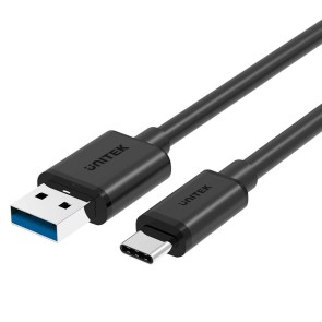 Cavo USB A con USB C Unitek Y-C474BK+ Nero 1 m