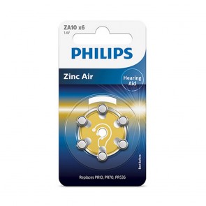 Batterie Philips Zinco (6 uds) (6 Pezzi) (6 uds)