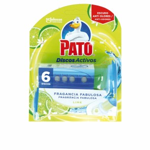 Deodorante per toilette Pato Discos Activos Lime 6 Unità Disinfettante