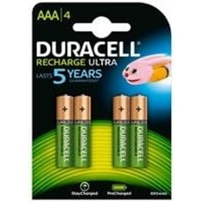Batterie Ricaricabili DURACELL DURDLLR03P4B 1,5 V (4 Unità)