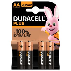 Batteria Alcalina DURACELL LR06 K4 1,5 V (20 Unità)
