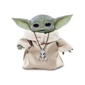 Personaggi d'Azione Hasbro Star Wars Mandalorian Baby Yoda (25 cm)