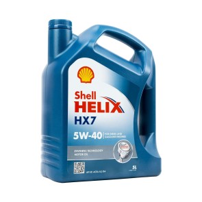 Olio per Motore Auto Shell Helix HX7 5W40 5 L