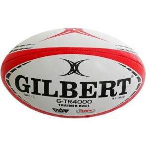 Pallone da Rugby Gilbert G-TR4000 28 cm Bianco Rosso
