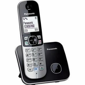 Telefono Fisso Panasonic KX-TG6811FRB Bianco Nero Nero/Argentato