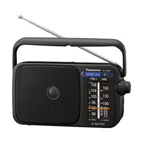 Radio Portatile Panasonic Corp. RF2400DEGK Nero