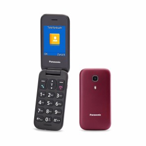 Telefono Cellulare Panasonic KXTU400EXR Rosso Bordeaux