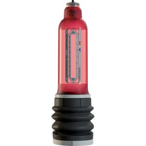 Pompa per Pene Hydromax X30 Rosso Brillante Bathmate X30