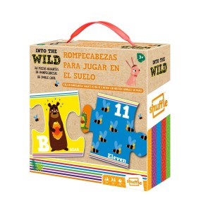 Puzzle Shuffle Into the Wild Per bambini 26 Pezzi